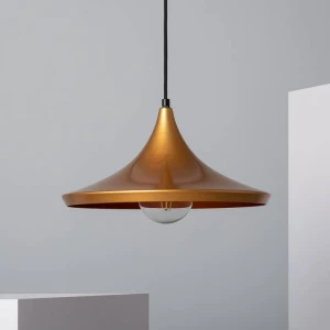Lampa Wisząca Metalowa Presley kolor złoty