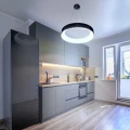 Lampa Led Wisząca okrąg 35W 4000K czarna DL-G03.jpg
