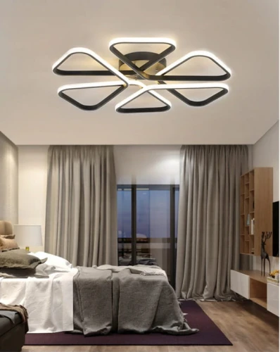 Lampa wiszące Trójkąty 124W + Pilot AZ133.jpg