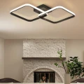 Lampa Dekoracyjna 2 kwadraty 52W Czarna DL-Z02.jpg