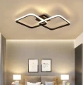 Lampa Dekoracyjna 2 kwadraty 52W Czarna DL-Z02.jpg