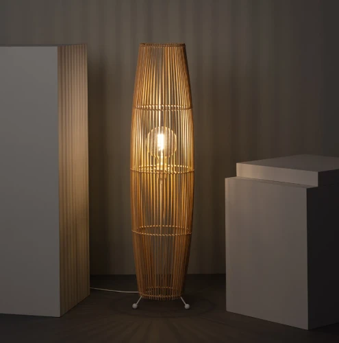 Lampa podłogowa Kom 2xE27 bambus.png