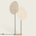 Lampa podłogowa Elliptica 2xE27 matal/tkanina.png