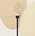 Lampa podłogowa Elliptica 2xE27 matal/tkanina.png