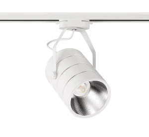 Lampa LED biała do szyn 1-fazowych - 30W barwa 3000K 